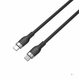 HYPER HJ4002BKGL kabel USB USB 2.0 2 m USB C Czarny