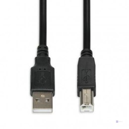 Kabel IBOX USB 2.0 A-B M/M 1,8M DRUKARKA IKU2D18 (USB 2.0 typu A M - USB 2.0 typu B M; 1,8m; kolor czarny)