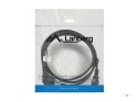 Kabel Lanberg CA-C13C-11CC-0018-BK (C13 / IEC C13 / IEC 320 C13 F - Schuko M; 1,8m; kolor czarny)