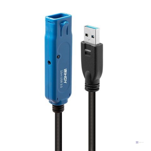 Lindy 43229 kabel USB USB 3.2 Gen 1 (3.1 Gen 1) 15 m USB A Czarny