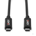 Lindy 43308 kabel USB USB 3.2 Gen 2 (3.1 Gen 2) 5 m USB C Czarny