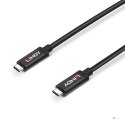 Lindy 43308 kabel USB USB 3.2 Gen 2 (3.1 Gen 2) 5 m USB C Czarny