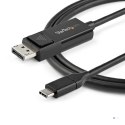 StarTech.com CDP2DP1MBD adapter kablowy 1 m DisplayPort USB Type-C Czarny