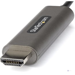 StarTech.com CDP2HDMM1MH adapter kablowy 1 m HDMI Typu A (Standard) USB Type-C Czarny, Srebrny