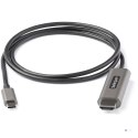 StarTech.com CDP2HDMM1MH adapter kablowy 1 m HDMI Typu A (Standard) USB Type-C Czarny, Srebrny