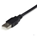 StarTech.com ICUSB422 zmieniacz płci / kabli DB9 M USB-A FM Czarny