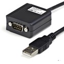 StarTech.com ICUSB422 zmieniacz płci / kabli DB9 M USB-A FM Czarny