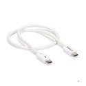 StarTech.com TBLT34MM50CW kabel Thunderbolt 0,5 m 40 Gbit/s Biały