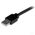 StarTech.com USB2AAEXT15M kabel USB USB 2.0 15 m USB A Czarny