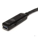 StarTech.com USB3AAEXT3M kabel USB USB 3.2 Gen 1 (3.1 Gen 1) 3 m USB A Czarny