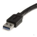 StarTech.com USB3AAEXT5M kabel USB USB 3.2 Gen 1 (3.1 Gen 1) 5 m USB A Czarny