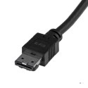 StarTech.com USB3S2ESATA3 kabel USB 0,9 m USB A Czarny