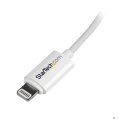 StarTech.com USBLT2MW kabel Lightning 2 m Biały