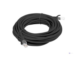 Patchcord UTP Lanberg PCU5-10CC-0500-BK (RJ45 - RJ45 ; 5m; UTP; kat. 5e; kolor czarny)