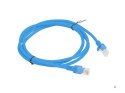 Patchcord UTP Lanberg PCU6-10CC-0150-B (RJ45 - RJ45 ; 1,5m; UTP; kat. 6; kolor niebieski)