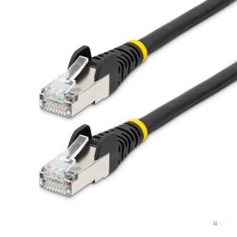 StarTech.com NLBK-5M-CAT6A-PATCH kabel sieciowy Czarny S/FTP (S-STP)