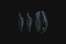 Razer Naga V2 Pro myszka Gaming Po prawej stronie RF Wireless + Bluetooth + USB Type-C Optyczny 30000 DPI