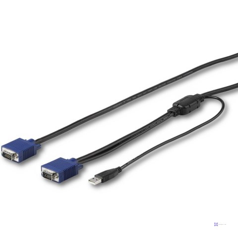 StarTech.com RKCONSUV6 kabel KVM Czarny 1,8 m