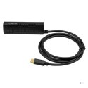 StarTech.com USB31C2SAT3 stacja dokująca Czarny