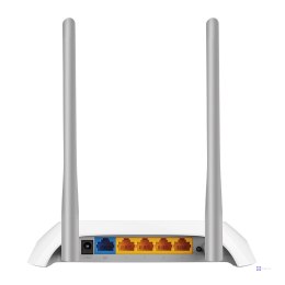 TP-Link TL-WR840N router bezprzewodowy Fast Ethernet Jedna częstotliwości (2,4 GHz) Szary, Biały