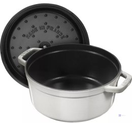 Garnek żeliwny okrągły STAUB 40501-409-0 - biała trufla 1.7 ltr