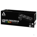 ARCTIC Liquid Freezer III 360 A-RGB Procesor Chłodnica cieczy all-in-one 12 cm Czarny 1 szt.