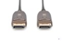 Kabel DP/DP M/M czarny 10m DisplayPort 1.4 Hybrydowy AOC 8K 60Hz UHD