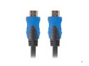 Kabel Lanberg CA-HDMI-20CU-0018-BK (HDMI M - HDMI M; 1,8m; kolor czarny)