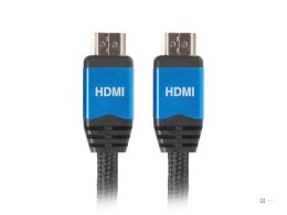 Kabel Lanberg Premium CA-HDMI-20CU-0030-BL (HDMI M - HDMI M; 3m; kolor czarny)