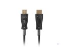 LANBERG KABEL HDMI M/M V2.1 80M 8K OPTYCZNY AOC CA-HDMI-30FB-0800-BK