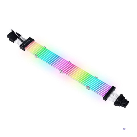 Lian Li Strimer Plus V2 12VHPWR 16- na 16-pinowe rozszerzenie - 320 mm, 8 ścieżek LED