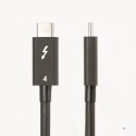 StarTech.com TBLT4MM1M kabel Thunderbolt 1 m 40 Gbit/s Czarny