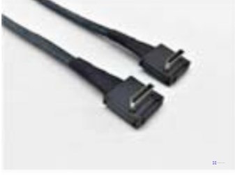 Zestaw kabli INTEL Oculink Cable Kit AXXCBL620CRCR Serial Attached SCSI (SAS) cable 0.62m Black