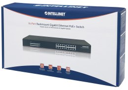 INTELLINET SWITCH GIGABIT 16X 1000MBPS RJ45 POE/PO