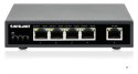 INTELLINET SWITCH GIGABIT 4X RJ45 POE+, 1X RJ45 GI