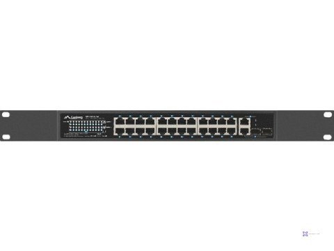 LANBERG SWITCH RACK 19" RSFE-24P-2C-360 24X 100MB POE+/2X COMBO GIGABIT 360W