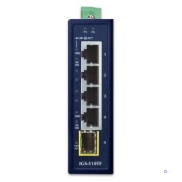 Switch PLANET IGS-510TF (4X 1GB BASE-T, 1X 1GB SFP)