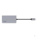 Hub Belkin Connect USB-C 4-in-1 Multiport Adapter 1x4k HDMI/2xUSB-A/1xUSB-C PD3.0 Grey