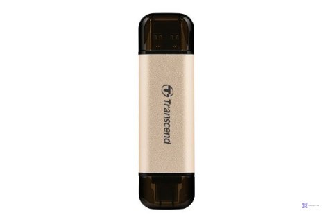 Transcend JetFlash 930C pamięć USB 128GB USB Type-A / USB Type-C 3.2 Gen 1 (3.1 Gen 1) Złoto