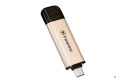 Transcend JetFlash 930C pamięć USB 128GB USB Type-A / USB Type-C 3.2 Gen 1 (3.1 Gen 1) Złoto