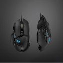 Mysz Logitech G502 Hero 910-005470 (optyczna; 16000 DPI; kolor czarny)