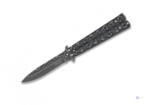 Martinez Albainox Balisong Skull Stone Nóż motylkowy