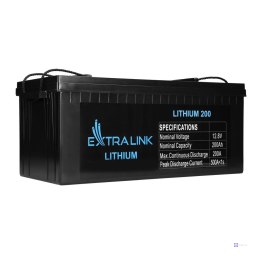 EXTRALINK AKUMULATOR LIFEPO4 12.8V 200AH