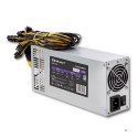 QOLTEC ZASILACZ PCI-E 1850W | 80 PLUS PLATINUM | GAMING MINER