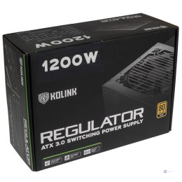 Zasilacz Kolink Regulator 80 PLUS Gold, ATX 3.0, PCIe 5.0, modułowy - 1200 W