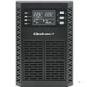 QOLTEC ZASILACZ AWARYJNY UPS 1KVA | 1000W | POWER FACTOR 1.0 | LCD | EPO | USB | ON-LINE