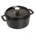 Garnek żeliwny okrągły STAUB 40509-485-0 - czarny 1.7 ltr