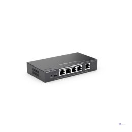 REYEE SWITCH ZARZĄDZALNY 5 PORTÓW 1GBIT | 4 PORTY POE/POE+ (54W MAX) | L2 | METALOWA OBUDOWA DESKTOP