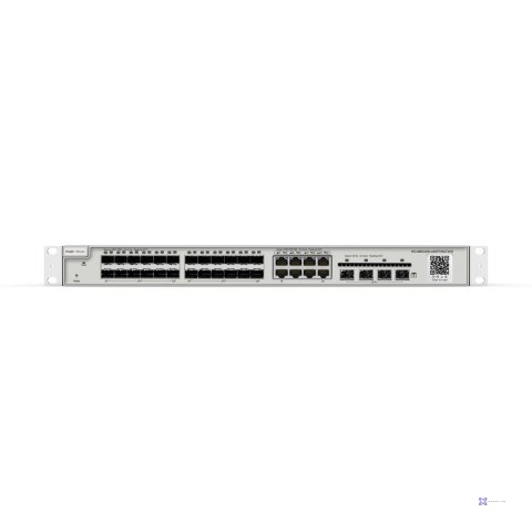 REYEE SWITCH ZARZĄDZALNY 8 PORTÓW 1GBIT + 24 PORTY SFP 1GBIT + 4 PORTY UPLINK SFP+ 10GBIT | L2 | RACK