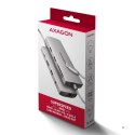 AXAGON HMC-8HLSA Wieloportowy koncentrator USB-C 3.2 Gen 1, 3x USB-A + 4K/60Hz HDMI + SD/microSD, Gigabit LAN, Audio, PD 100W - 